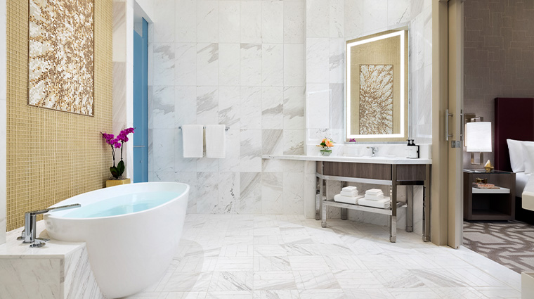 crockfords las vegas lxr hotels resorts new bathroom tub